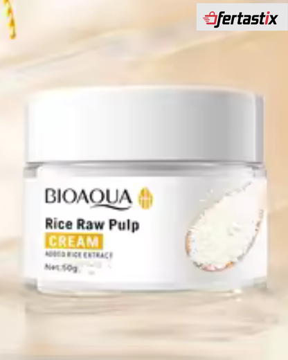 Crema Facial Aclarante de Arroz Blanco