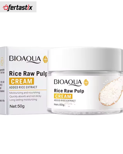 Crema Facial Aclarante de Arroz Blanco